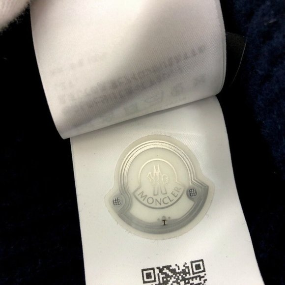 NONCLER Logo patch BERRETTO TRICOT Knit hat - Picture 9 of 16